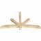 Ekena Millwork Alberta Rough Sawn Timber Gable Bracket, Douglas Fir, 72"W x 42"H x 4"D x 4"F, 14/12 Pitch GBW072X42X0404ALB00RDF - alternate 2